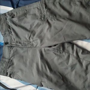 Grey Cargo Shorts